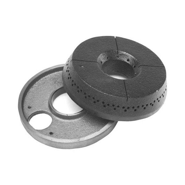 Burner Base & Cap 5-5/8"  Ci